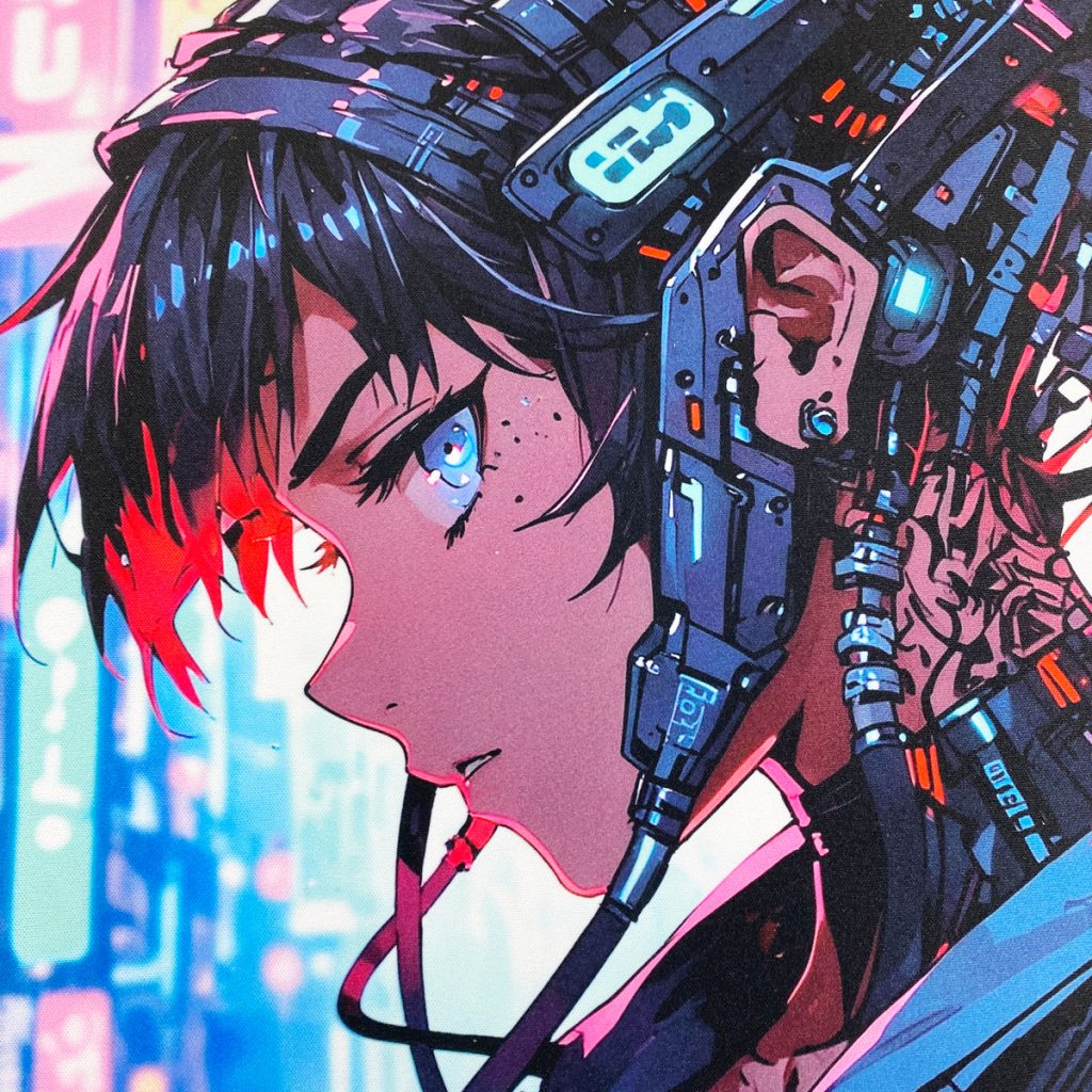 オリジナルデスクマット・ゲーミングマウスパッド340×280mm制作事例