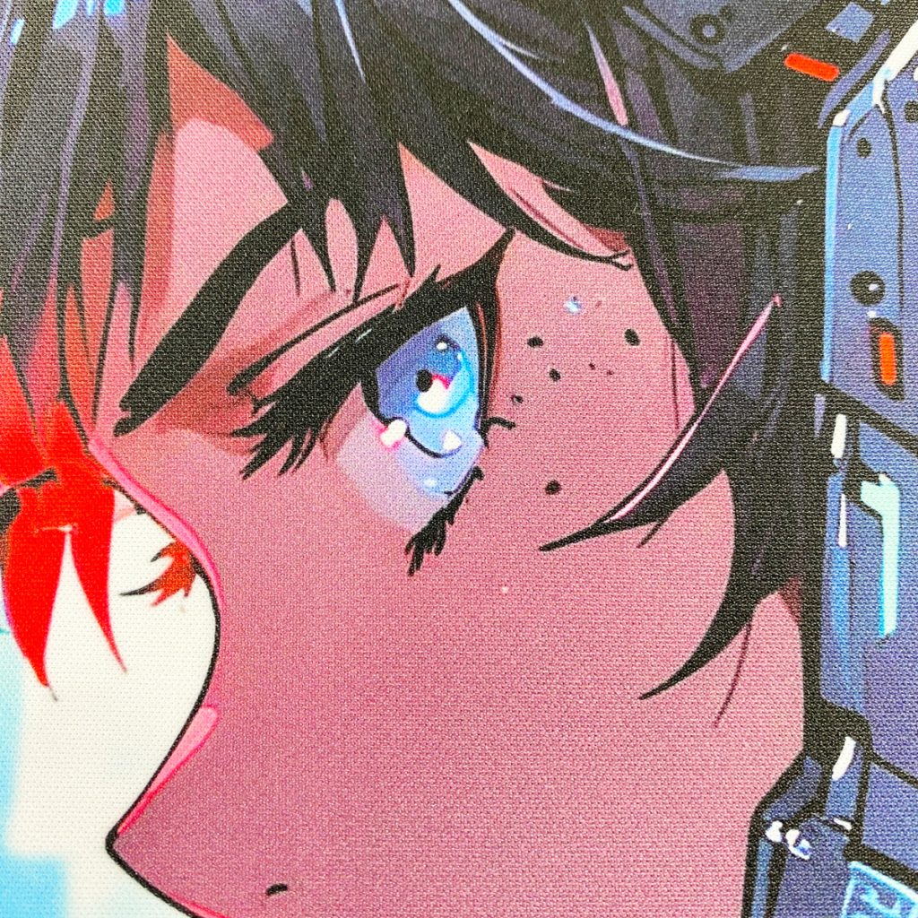 オリジナルデスクマット・ゲーミングマウスパッド340×280mm制作事例