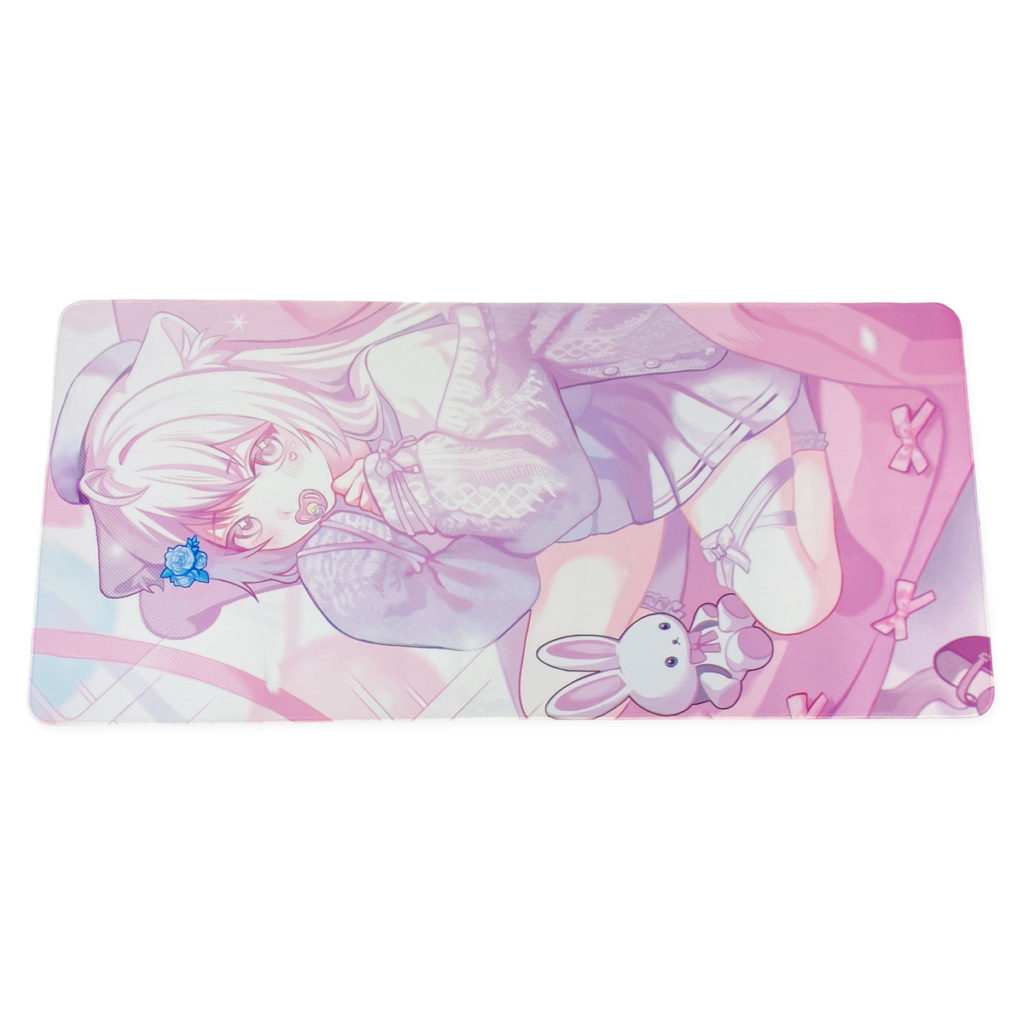 ゲーミングマウスパッド(Vtuber「うらぼす」様)制作例