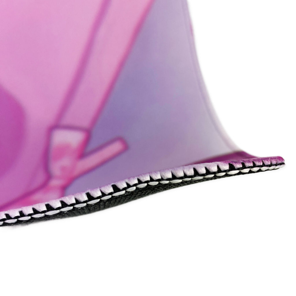 ゲーミングマウスパッド(Vtuber「うらぼす」様)制作例